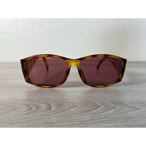 Alibi DTORT/BRN Made in Italy Brown Black Tortoise Women's Sunglasses- EUC - Picture 2 of 6